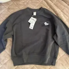 【新品】PEANUTS ユニクロ　トレーナー スヌーピー　ダークグレー M