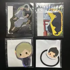 呪術廻戦 セガラッキーくじオンライン アクリルヘアゴム オーロラステッカー