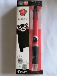 限定品】くまモン Dr.GRIP 4+1 【新品未開封】ボディカラー: 黒赤