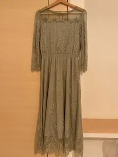 ロペピクニック　ロングレースドレス