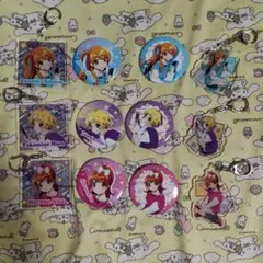 プリティーリズム　アクリルキーホルダー　あいら　みおん　りずむ プリティーリズム あいら りずむ みおん アクリルキーホルダー 8個