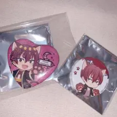 アイナナ ナンジャ ハート缶バッジ トウマ