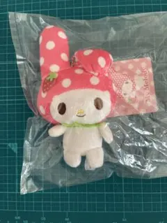 マイメロディ ふわわ イチゴぬいぐるみ　マスコット　マイメロ