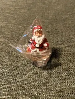 サンタクロース 置物 コルク台座付き