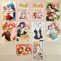 ゆずソフト 予約特典 描きおろし複製色紙 9枚セット 四季ナツメ