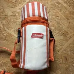 美品　コールマン（Coleman）保冷ペットボトルホルダー ストライプ オレンジのサムネイル