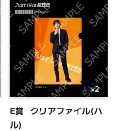 【2枚セット】くじラック超特急E賞クリアファイル