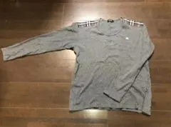バーバリーブラックレーベル Burberry ロングTシャツ
