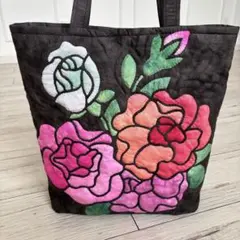 ハワイアンキルトトートバッグ