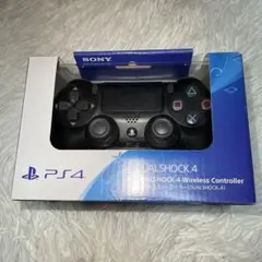 【極美品】DUALSHOCK4 デュアルショック4 ジェット・ブラック