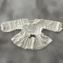 チェリー箔ぺプラムトレーナー