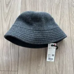 UNIQLOウール グレー バケットハット