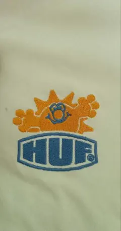 HUF XL Tシャツ カラフルプリント