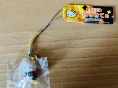 【新品・未使用】ご当地キティ 金沢限定 秋ver.根付けストラップ