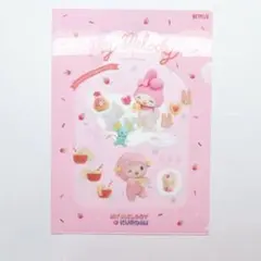 マイメロディ&クロミ　netflix クリアファイル　サンリオ