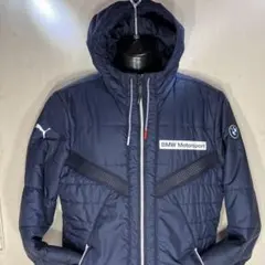 PUMA✖️BMW Motorsport・ジップアップ・中綿ジャケット・フード付き