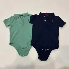 Ralph Lauren ラルフローレンベビー　ロンパース　18m/12m