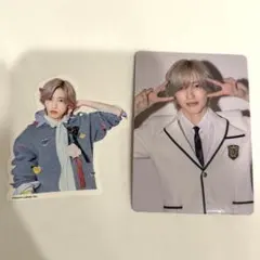 【匿名配送】なにわ男子 HARD WORK 道枝駿佑 トレカ フレークシール