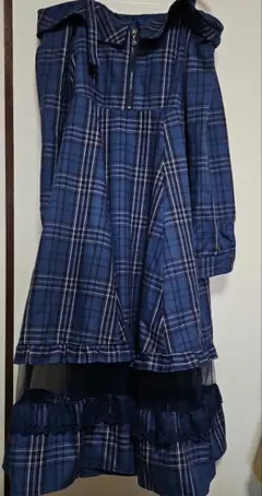 お値下げ！！新品未使用 アクシーズファム 肩開ロングワンピース