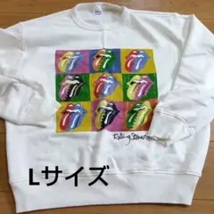 GU The Rolling Stones スウェット 白 Lのサムネイル