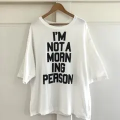 FRAMeWORK BIGロゴTEE オーバーサイズ ビッグTホワイトのサムネイル