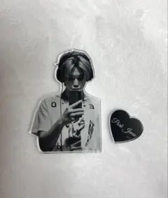 BTS ジミン　アクリルパーツ　２個セット