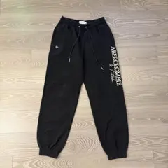 Abercrombie & Fitch ブラック S ジョガーパンツ