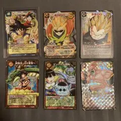 ドラゴンボール トレーディングカード 6枚セット