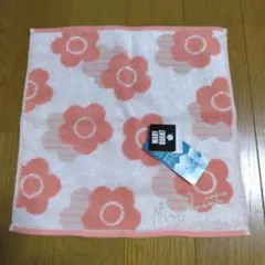 【新品未使用】MARY QUANT 花柄冷感タオルハンカチ