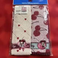 ミニー　ミニタオルセット　チェリー　さくらんぼ　ディズニーリゾート