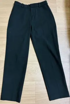 ユニクロ　UNIQLO スマートアンクルパンツ　ブラック　M