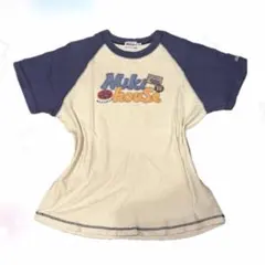 00s y2k 平成 MIKIHOUSE ミキハウス Tシャツ 刺繍 プリントのサムネイル