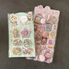 ラブブ　おしりシール　ウォーターシール　2枚セット