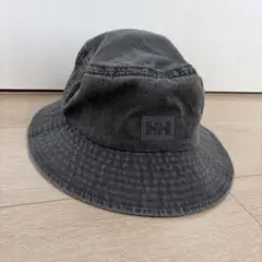 M.U.S ミエコウエサコバケットハット 刺繍ロゴ - メルカリ