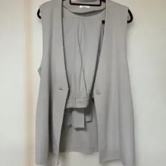 しまむら Rafraf ジレ パンツ セットアップ