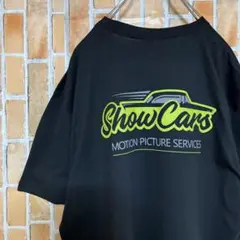 829 US古着女子ヴィンテージTシャツ黒色半袖XL ゆるだぼストリートアメカジのサムネイル
