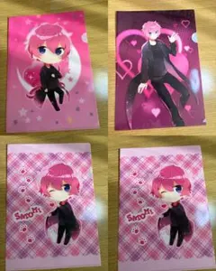 すとぷり さとみ さとわん Memories クリアファイル【4枚セット】