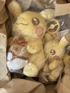 ピカチュウ 30周年記念 ぬいぐるみ＆マスコット　ピカピカ