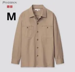 UNIQLO  jw anderson ツイルオーバーサイズワークシャツ　M