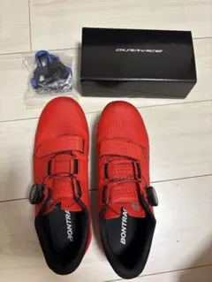 Bontrager ビンディングシューズ レッド　デュラエース新品SPD付き！のサムネイル
