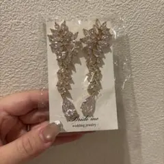 Bride me キュービックジルコニア ウェディングピアス