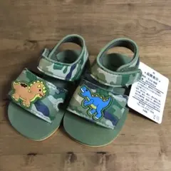 【新品・未使用品】サンダル・恐竜・12cm