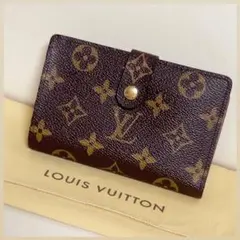 新型美品 ルイヴィトン モノグラム ポルトフォイユ ヴィエノワ 二つ折り財布