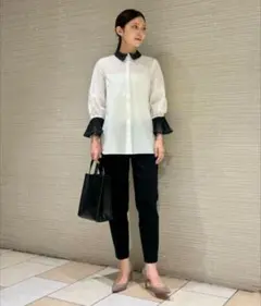 オーガンジーブラウス