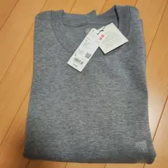 新品 UNIQLO オーバーサイズスウェットシャツ L グレー