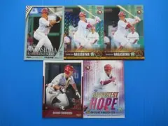 中島大輔　５枚セット　東北楽天ゴールデンイーグルス　BBM