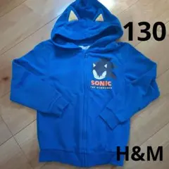 H&M SONIC THE HEDGEHOG ジップアップパーカー