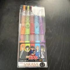 名探偵コナン サラサクリップ 5本セット