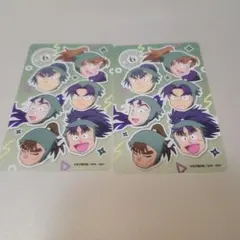 忍たま乱太郎　ー クリアカード　六年生集合　2枚セット ー