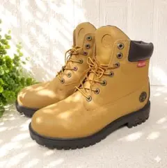 Timberland 6インチブーツ 7.5W ワイドイエローブーツヘルコレザー